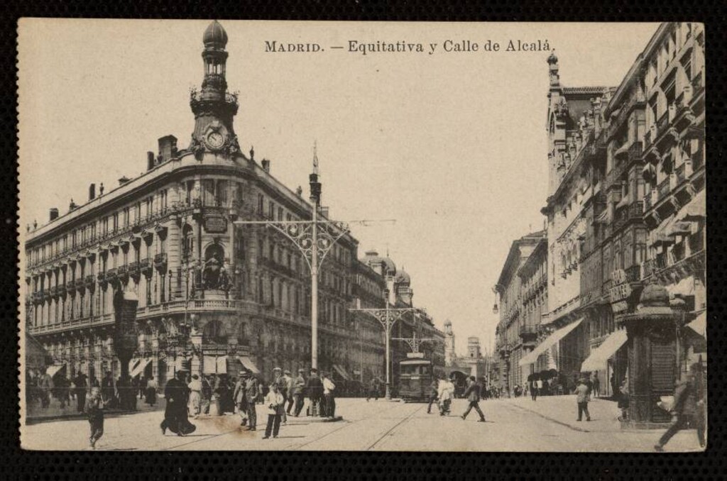 Miniatura de Equitativa y calle de Alcalá