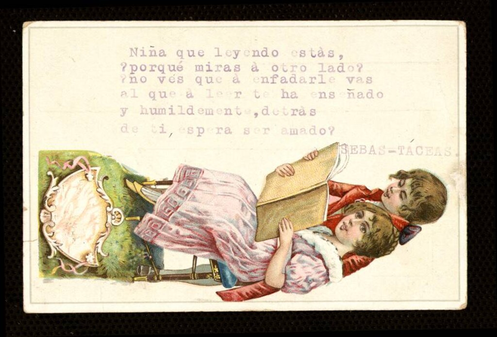 Miniatura de Niñas leyendo