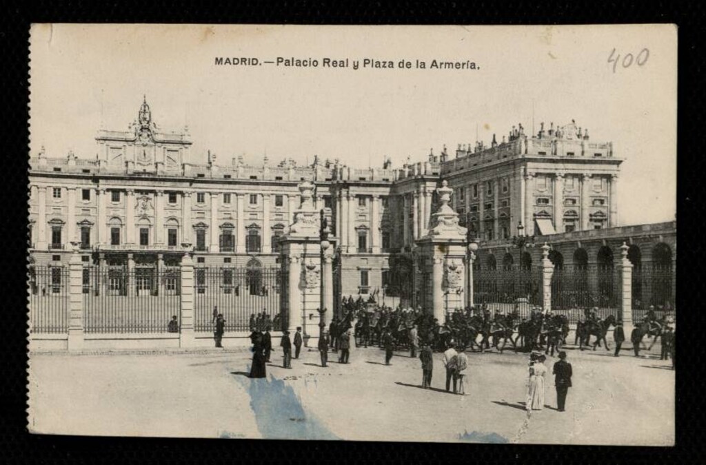 Miniatura de Palacio Real y Plaza de la Armería