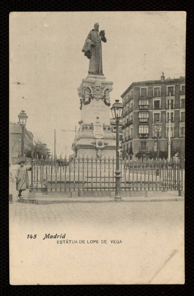 Miniatura de Estatua de Lope de Vega