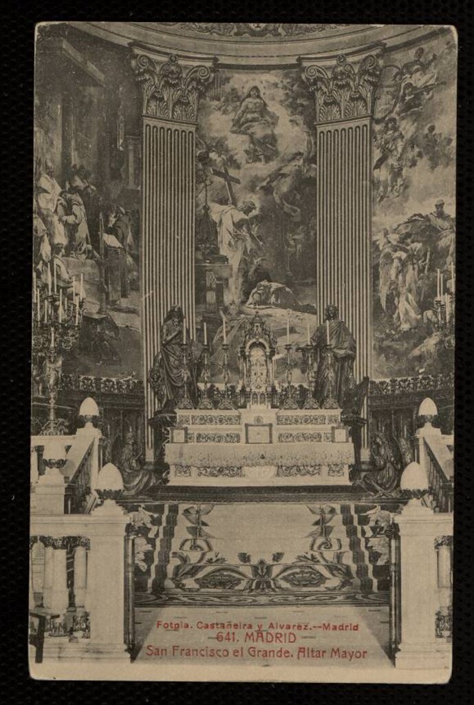 Miniatura de Altar Mayor de la Iglesia de San Francisco el Grande
