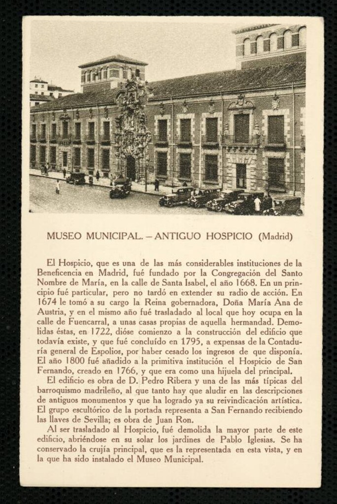 Miniatura de Museo Municipal, antiguo Hospicio