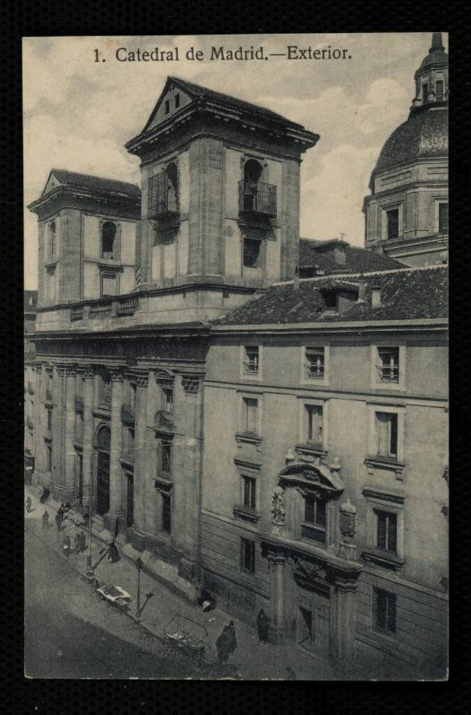 Miniatura de Exterior de la Catedral de Madrid