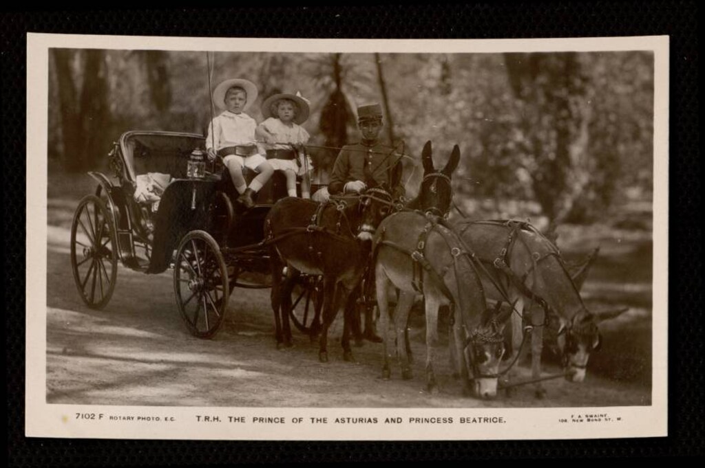 Miniatura de H. R. H. The Prince of Asturias and Princess Beatrice