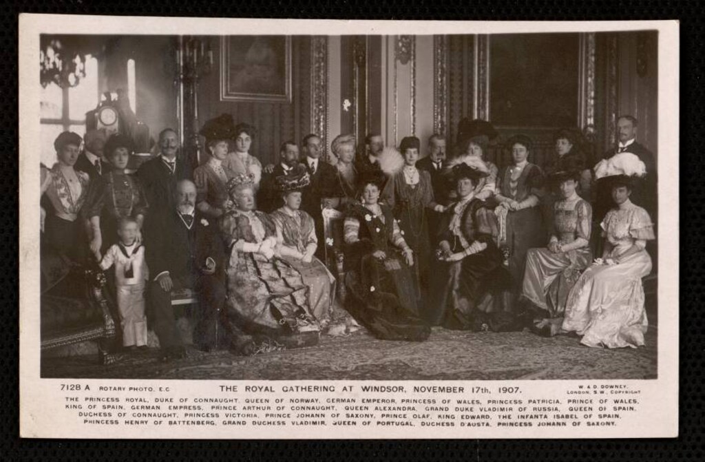 Miniatura de The Royal gathering at Winsord, November 17th, 1907