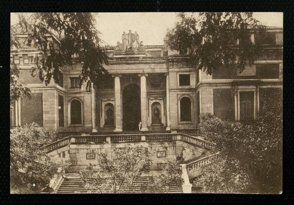 Miniatura de Entrada al Museo del Prado