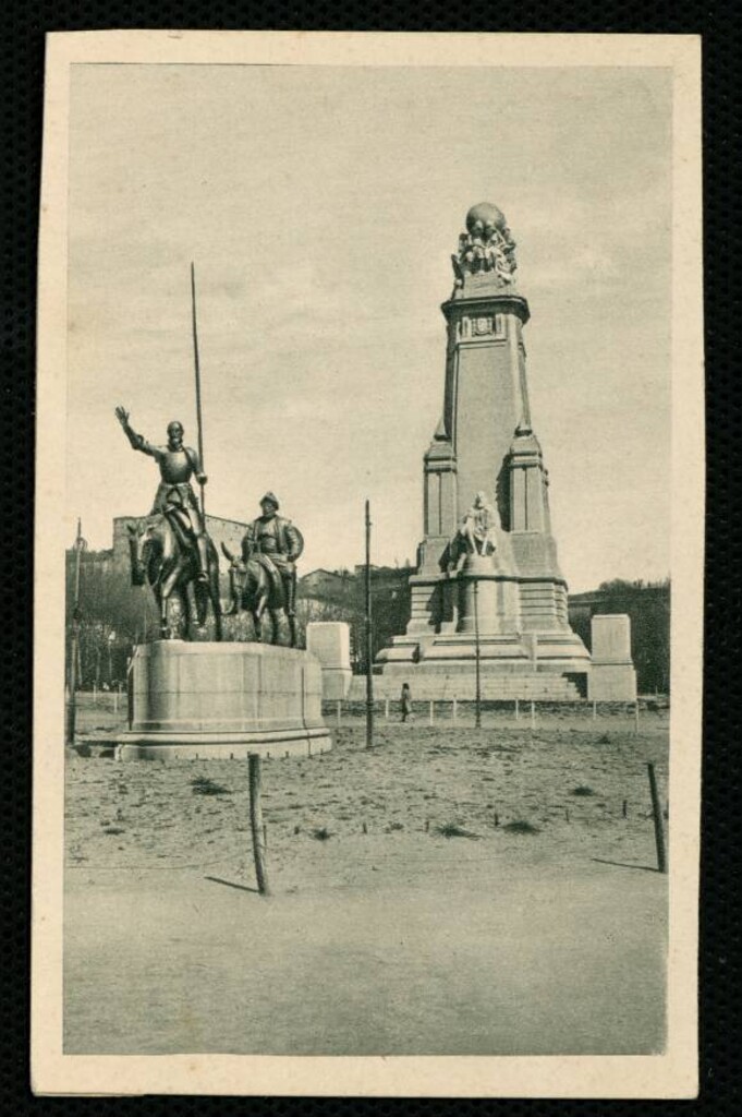 Miniatura de Monumento a Cervantes en la Plaza de España