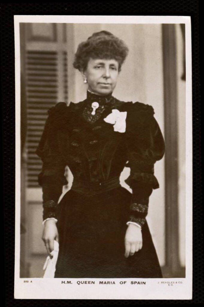Miniatura de H. M. Queen Maria of Spain