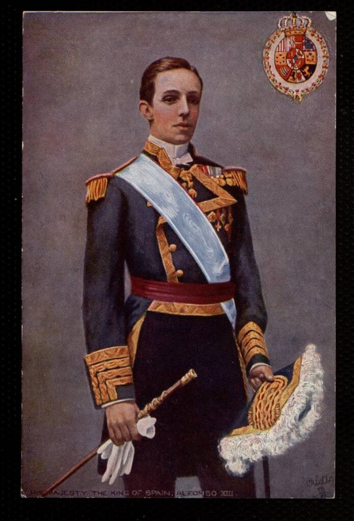 Miniatura de His Majesty the King of Spain Alfonso XIII