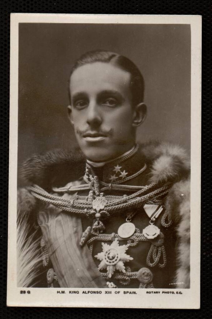 Miniatura de H. M. King Alfonso XIII of Spain
