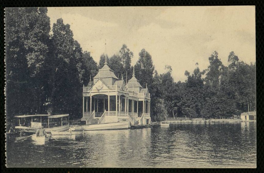Miniatura de El embarcadero en el Parque del Retiro