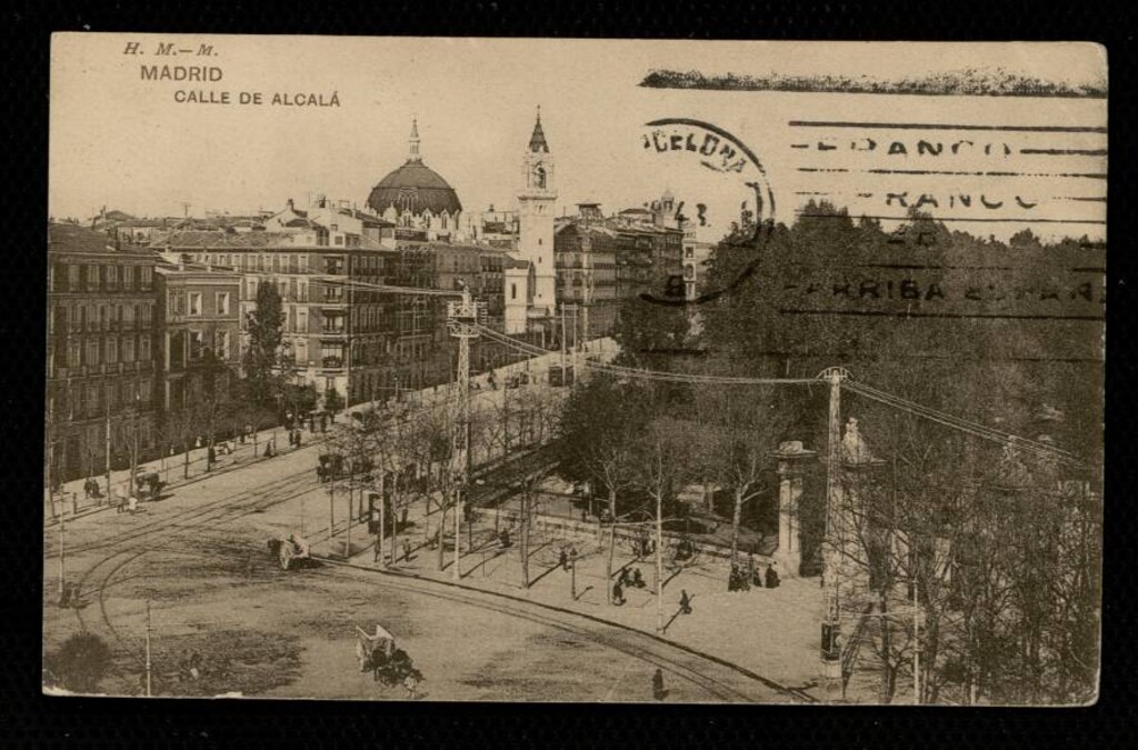 Miniatura de Calle de Alcalá desde la plaza de la Independencia
