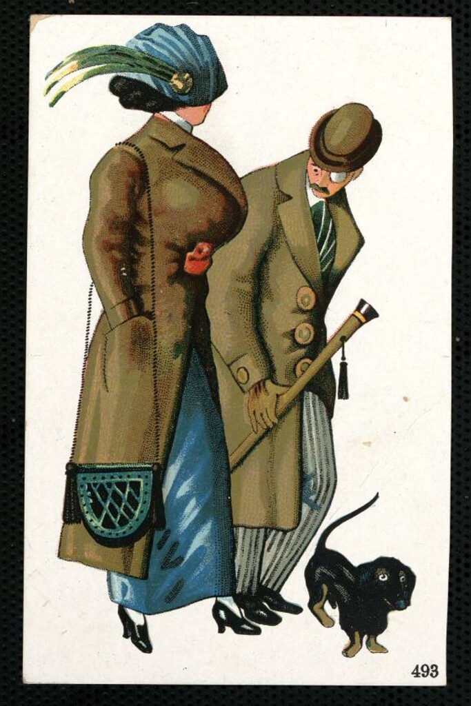 Miniatura de Pareja con perrito