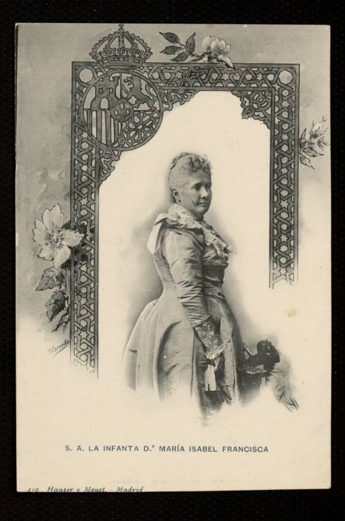 Miniatura de S. A. la Infanta doña María Isabel Francisca