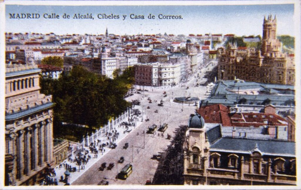 Miniatura de Calle de Alcalá, Cibeles y Casa de Correos