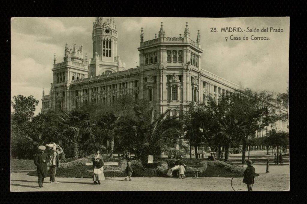 Miniatura de Salón del Prado y Casa de Correos