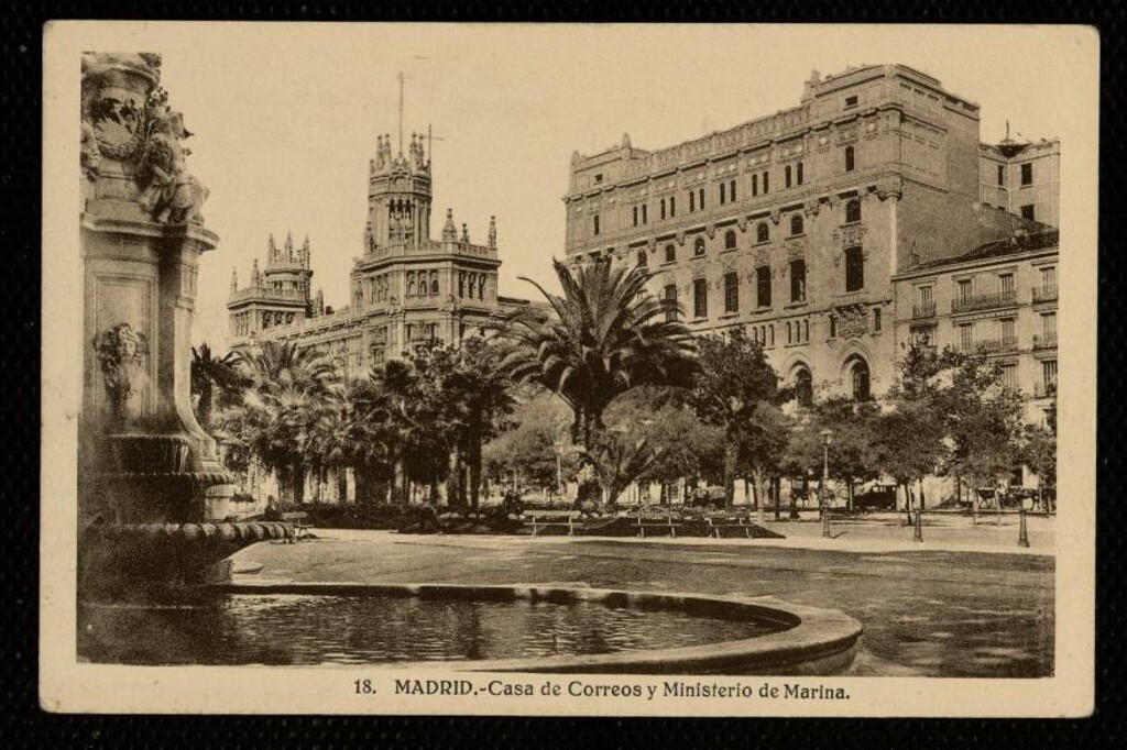 Miniatura de Casa de Correos y Ministerio de Marina