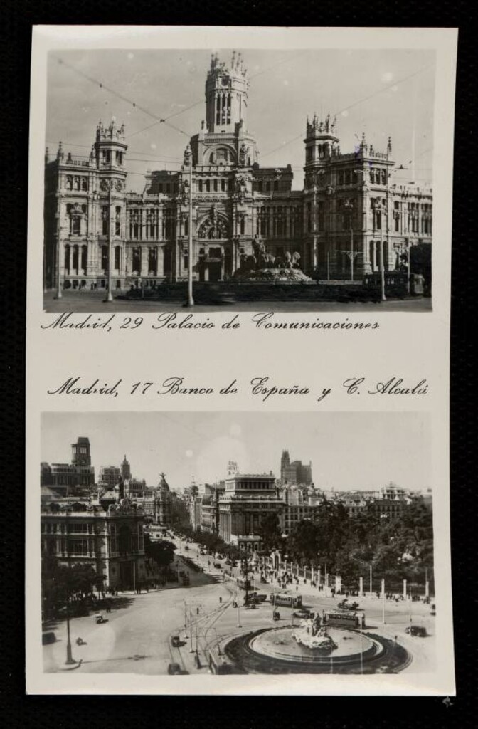 Miniatura de Palacio de Comunicaciones. Banco de España y Calle de Alcalá