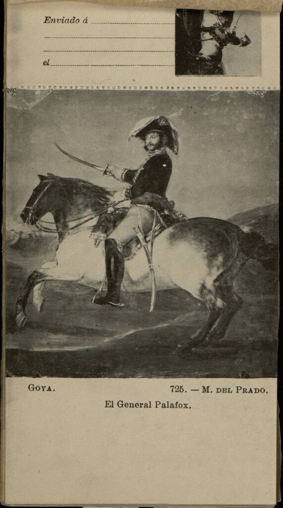 Miniatura de Goya: General Palafox