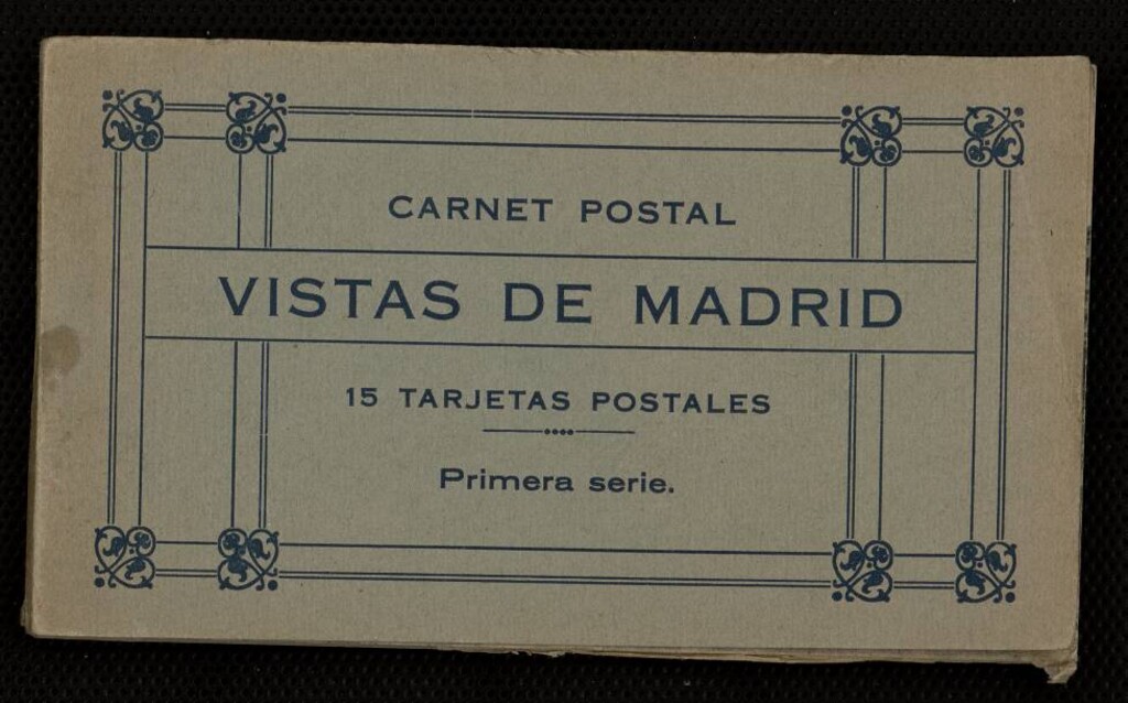Miniatura de Cubierta del álbum: "Carnet Postal. Vistas de Madrid"