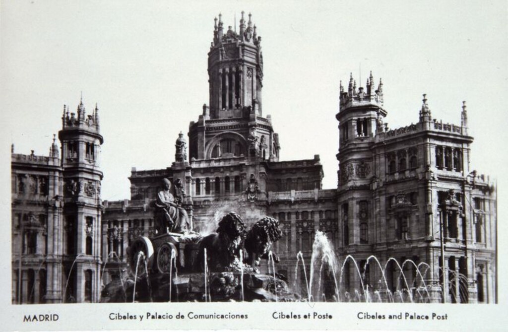 Miniatura de Cibeles y Palacio de Comunicaciones