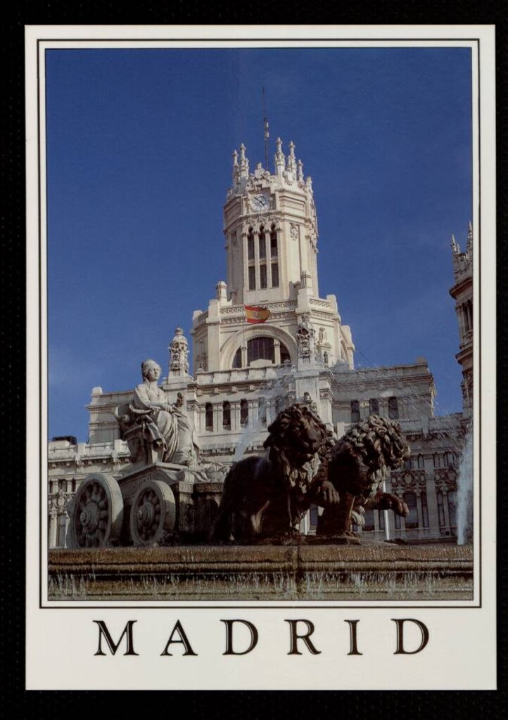 Miniatura de Fuente de Cibeles y Palacio de Comunicaciones