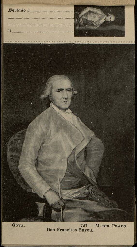 Miniatura de Goya: Don Francisco Bayeu