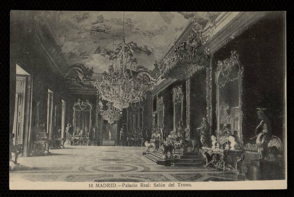 Miniatura de Palacio Real: Salón del Trono