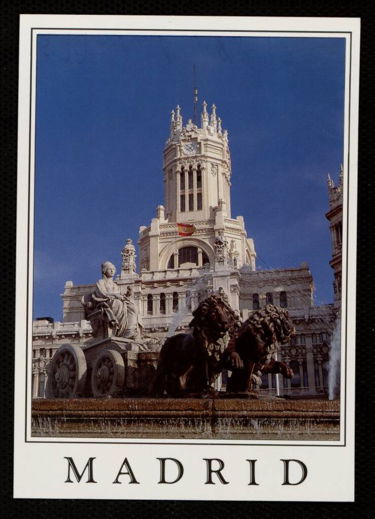 Miniatura de Fuente de la Cibeles y Palacio de Comunicaciones