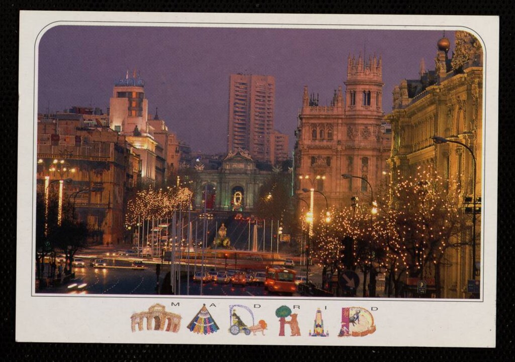 Miniatura de Plaza de Cibeles y Puerta de Alcalá