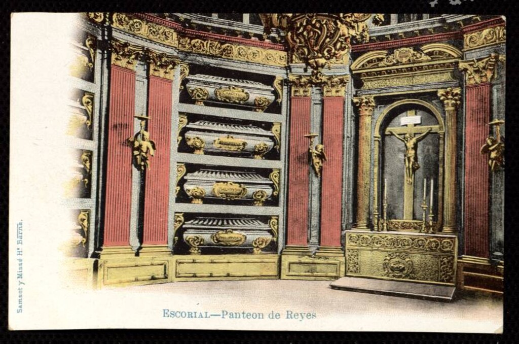 Miniatura de Monasterio de El Escorial. Panteón de reyes