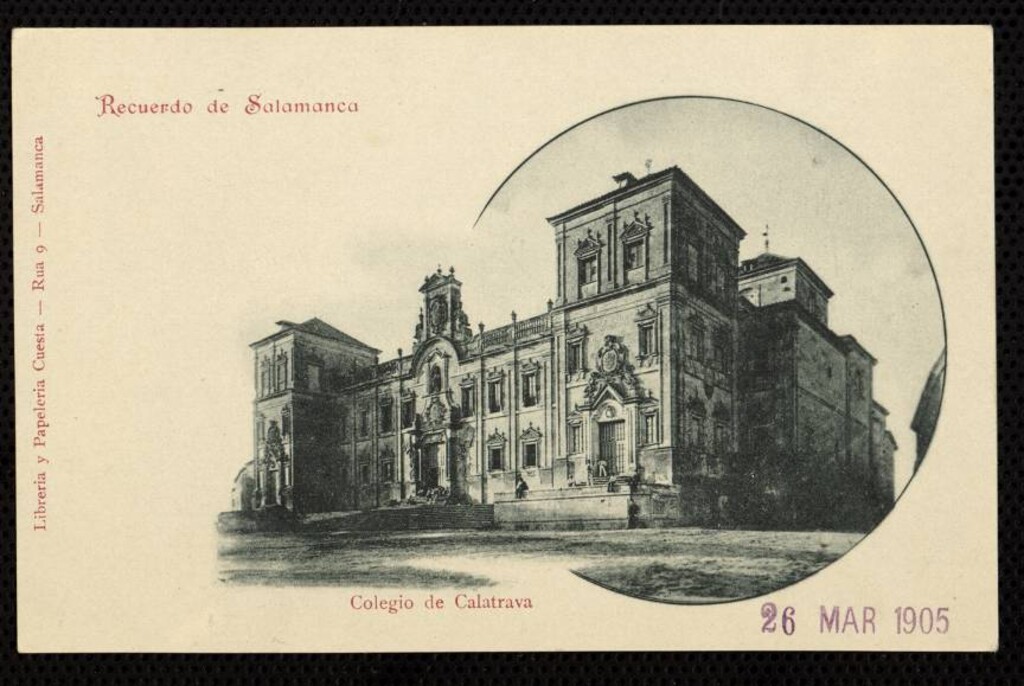Miniatura de Salamanca. Colegio de Calatrava