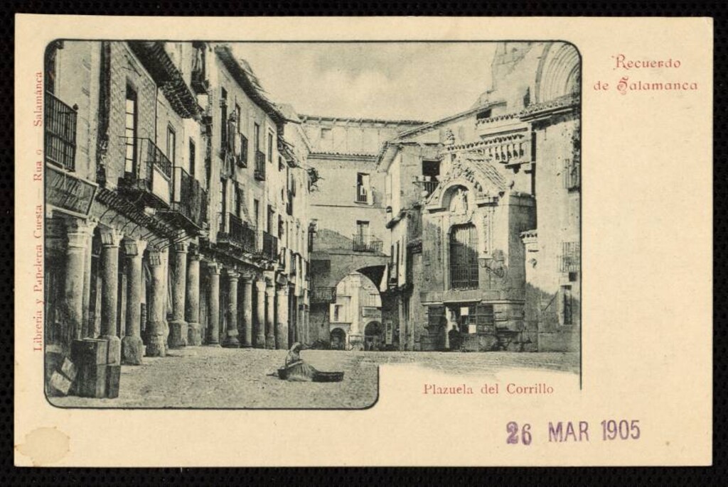 Miniatura de Salamanca. Plazuela del Corrillo