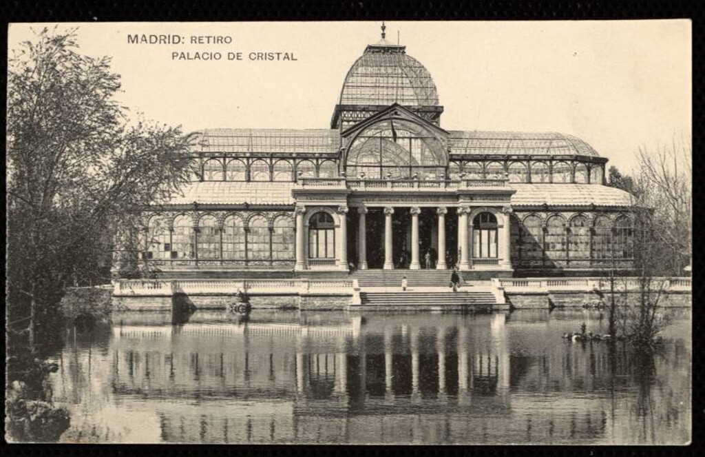 Miniatura de Parque del Retiro. Palacio de Cristal