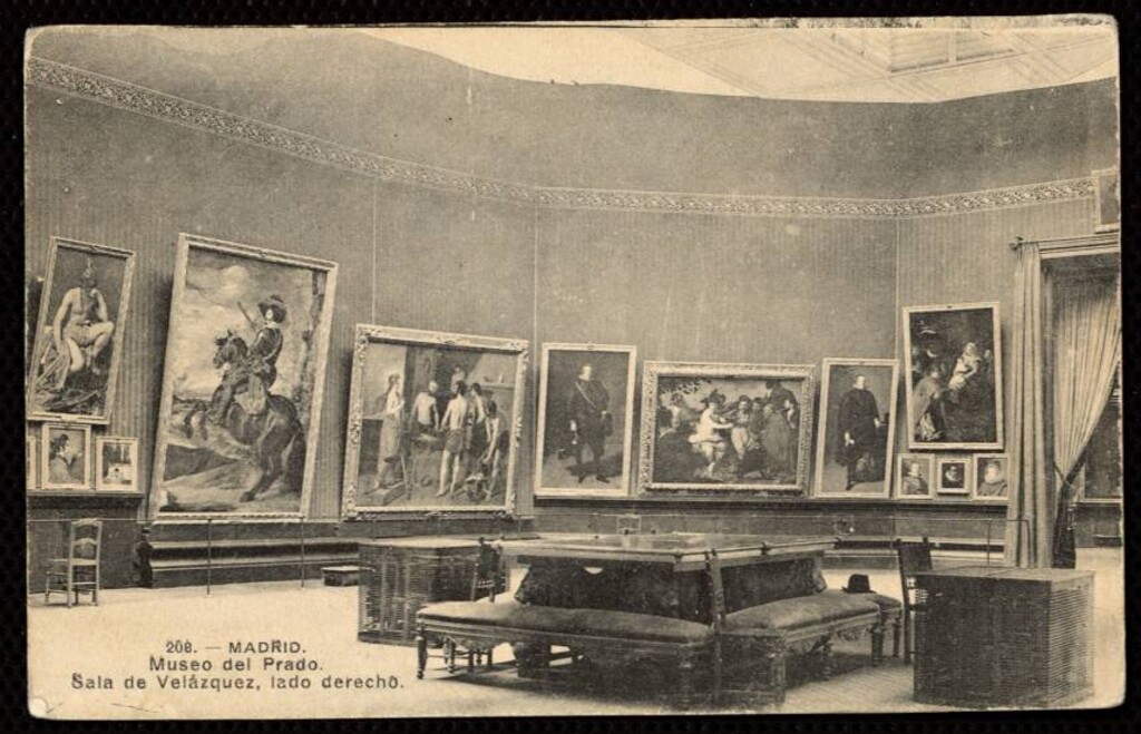 Miniatura de Museo del Prado. Sala de Velázquez, lado derecho
