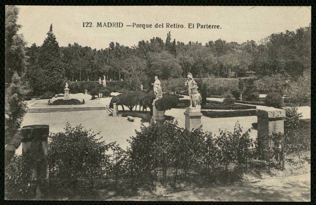 Miniatura de Parque del Retiro. El Parterre
