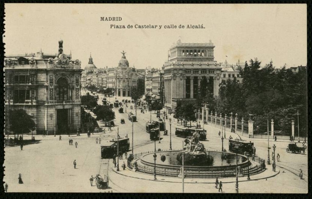 Miniatura de Plaza de Castelar y calle de Alcalá