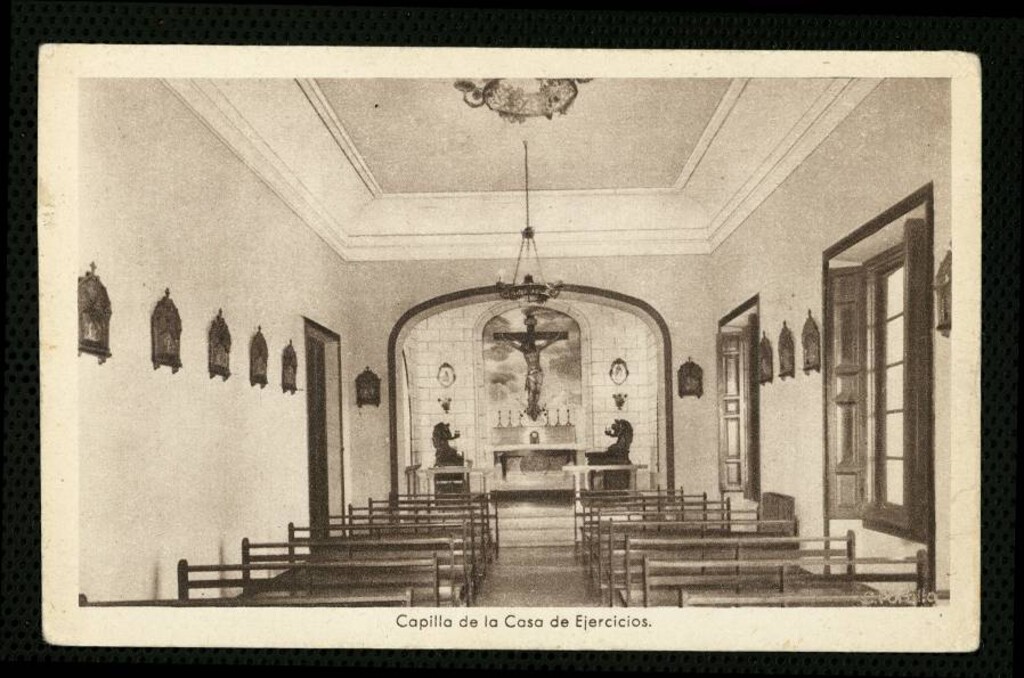 Miniatura de Capilla de la Casa de Ejercicios de las Misioneras de la Cruzada Pontificia, en Carabanchel Alto