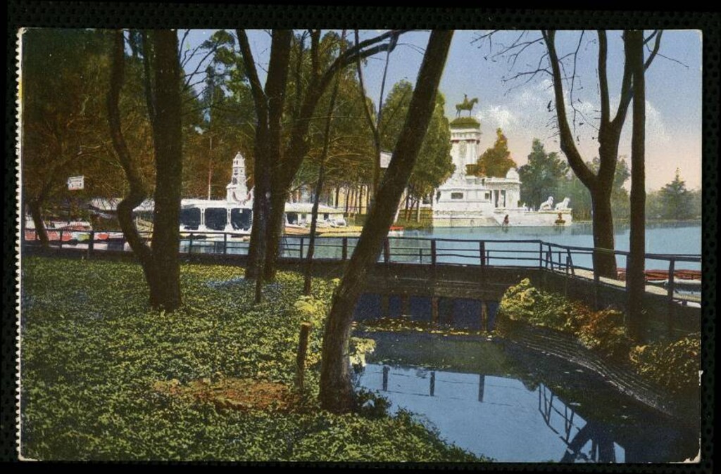 Miniatura de Retiro. Vista artística del Estanque