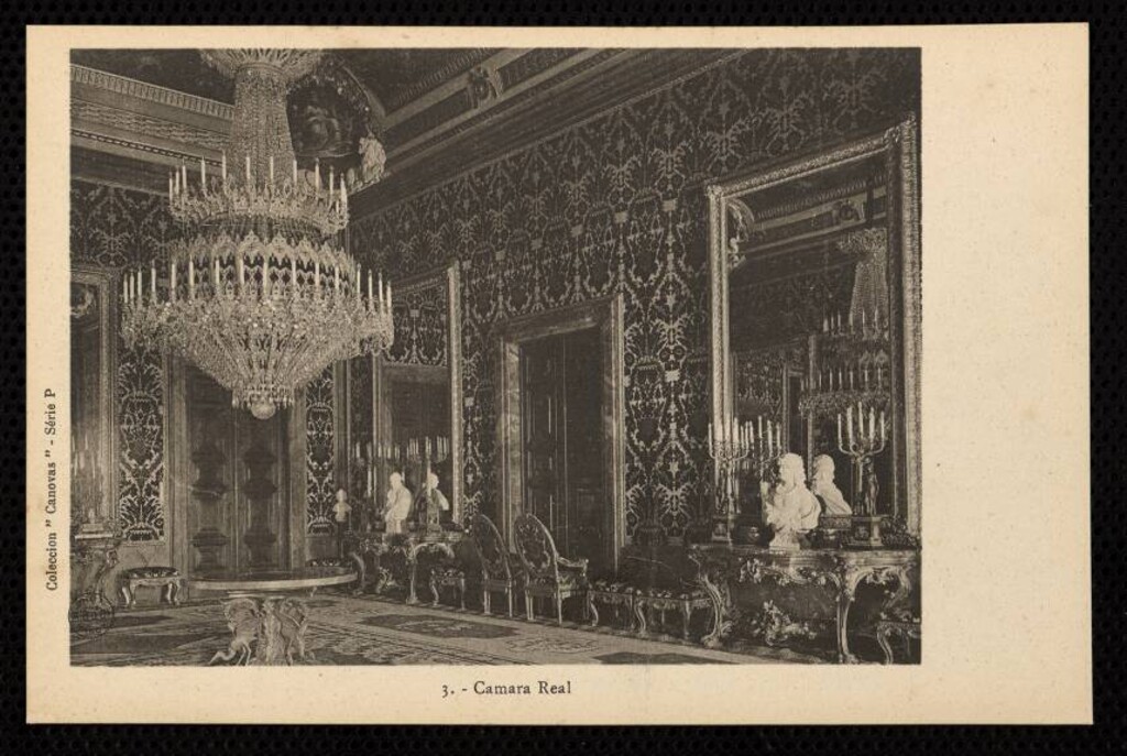 Miniatura de Cámara Real en el Palacio Real