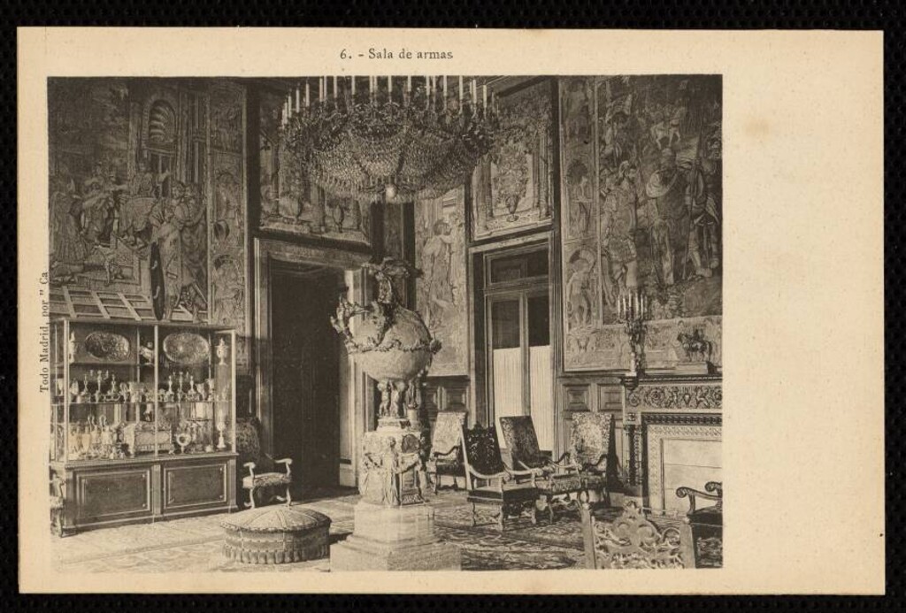 Miniatura de Sala de armas en el Palacio Real