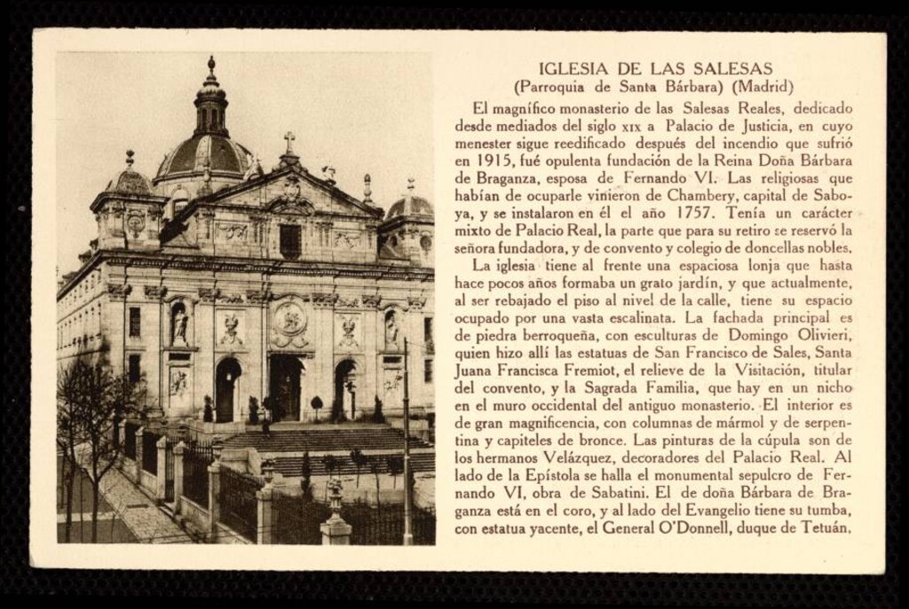 Miniatura de Iglesia de las Salesas
