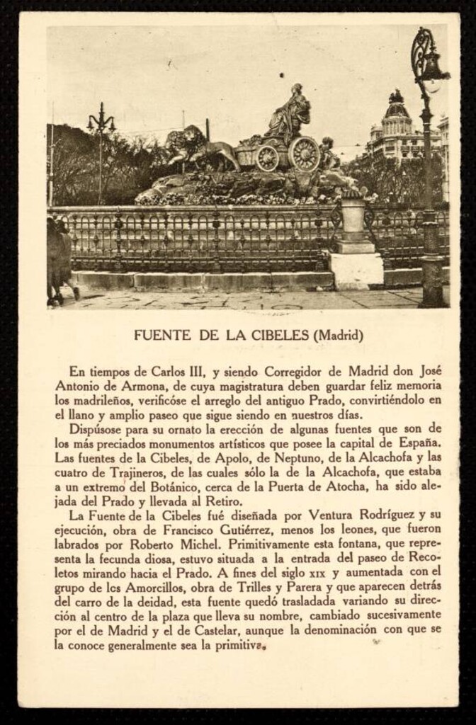 Miniatura de Fuente de La Cibeles