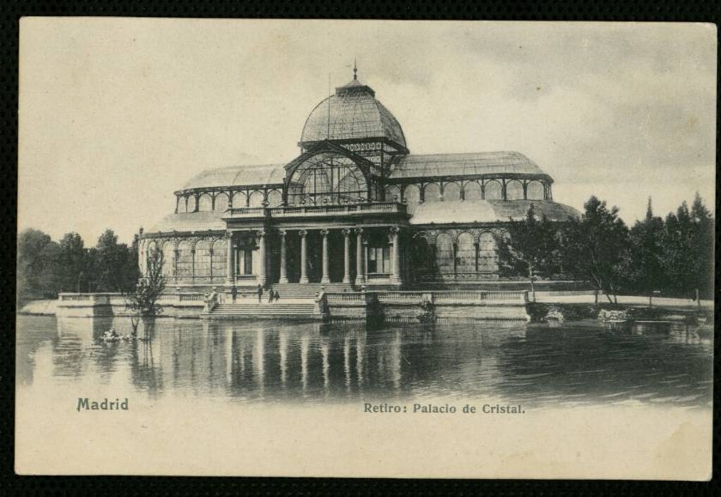 Miniatura de Palacio de Cristal en el Retiro