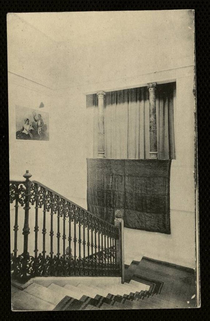 Miniatura de Museo Romántico. Escalera y Tribuna
