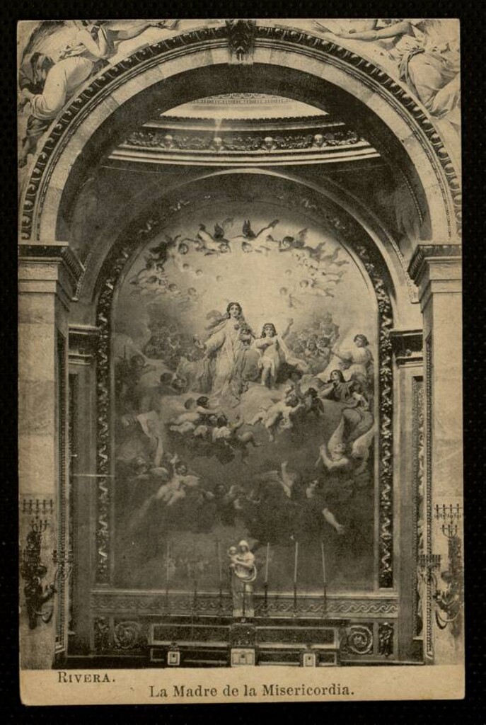 Miniatura de La Madre de la Misericordia, de Ribera