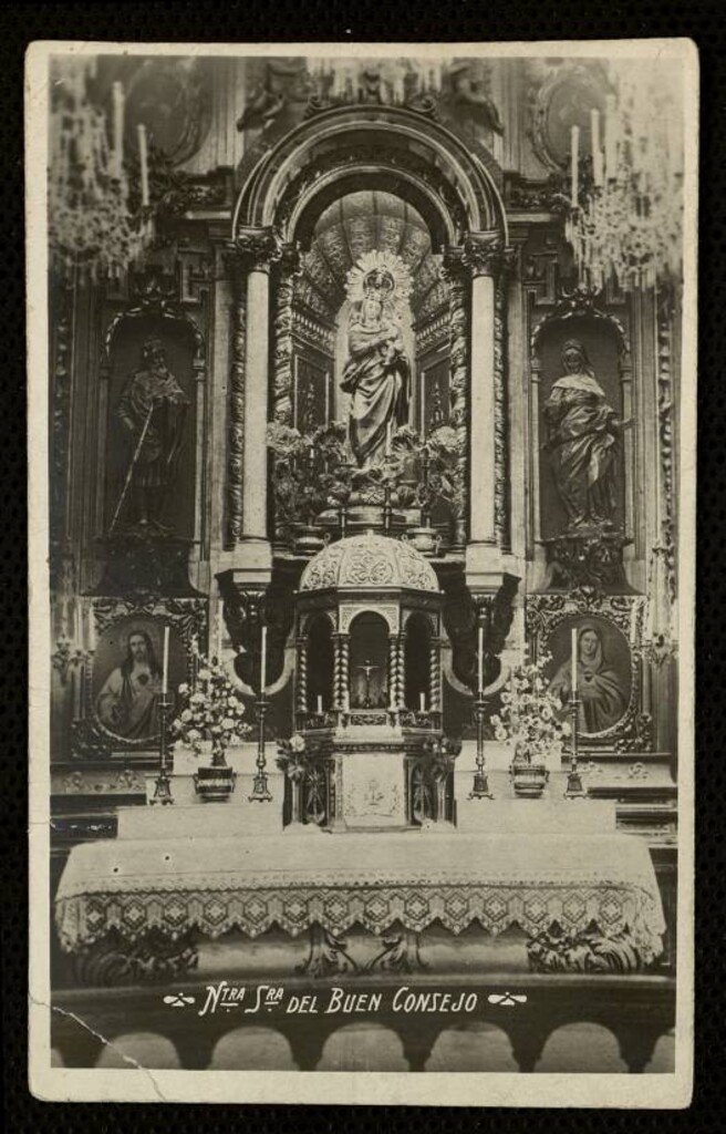 Miniatura de Nuestra Señora del Buen Consejo