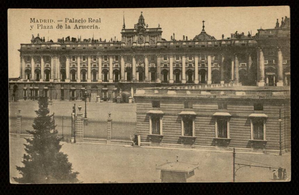 Miniatura de Palacio Real y Plaza de la Armería