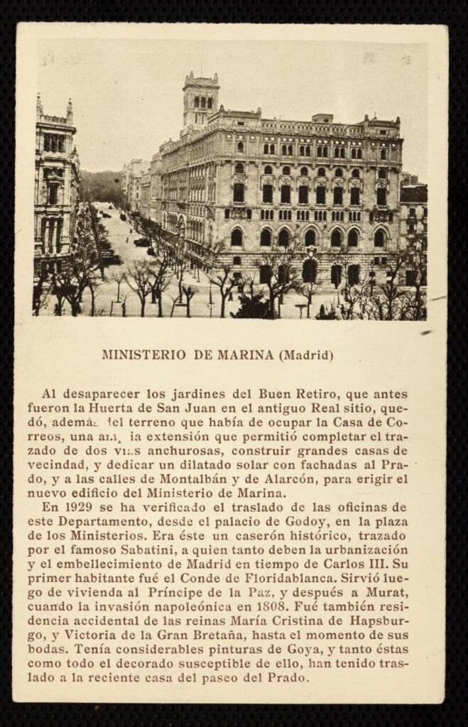 Miniatura de Ministerio de Marina