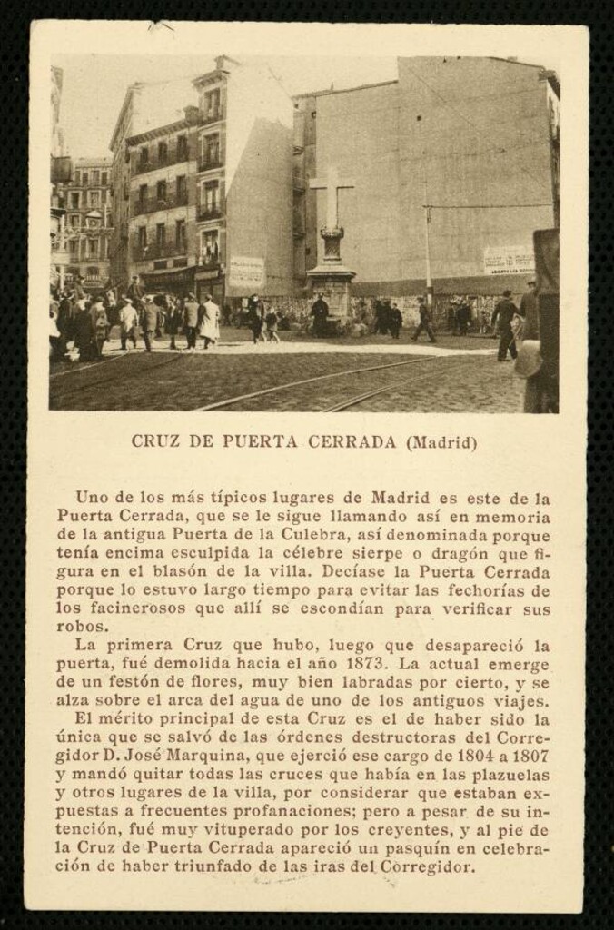 Miniatura de Cruz de Puerta Cerrada